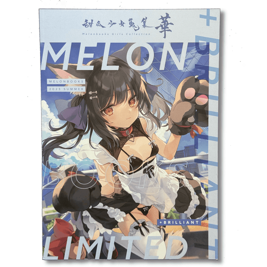 Melonbooks Girls Collection Hana 2023 Summer C102 Artbook + Catalog Novelty Set - thriftgoblinArt Book