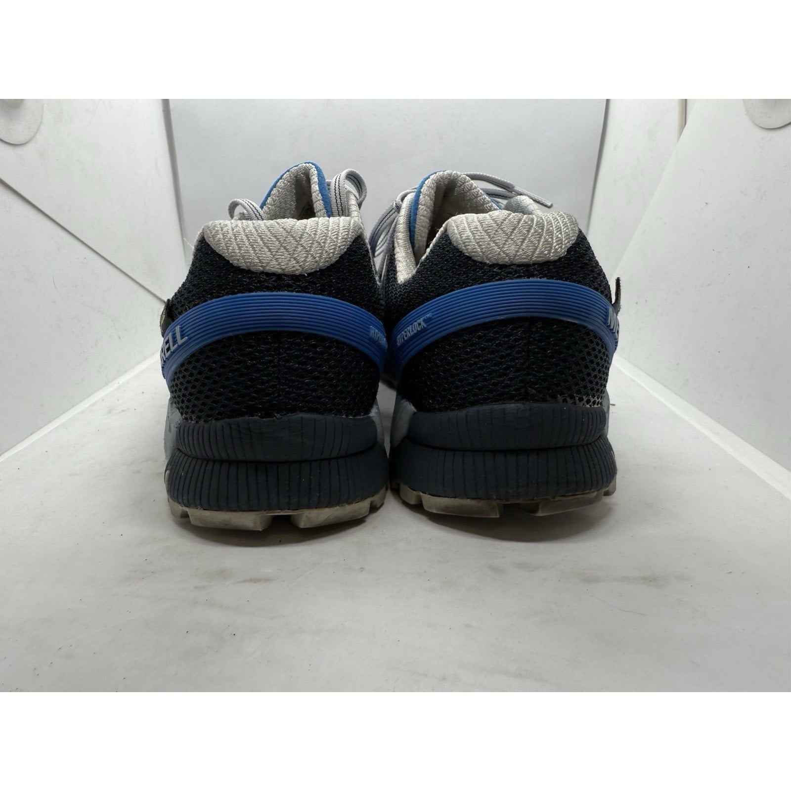 Merrell Agility Peak Flex 2 E‑Mesh Trail Shoes Men’s 6.5 Blue Black J598379 - thriftgoblin