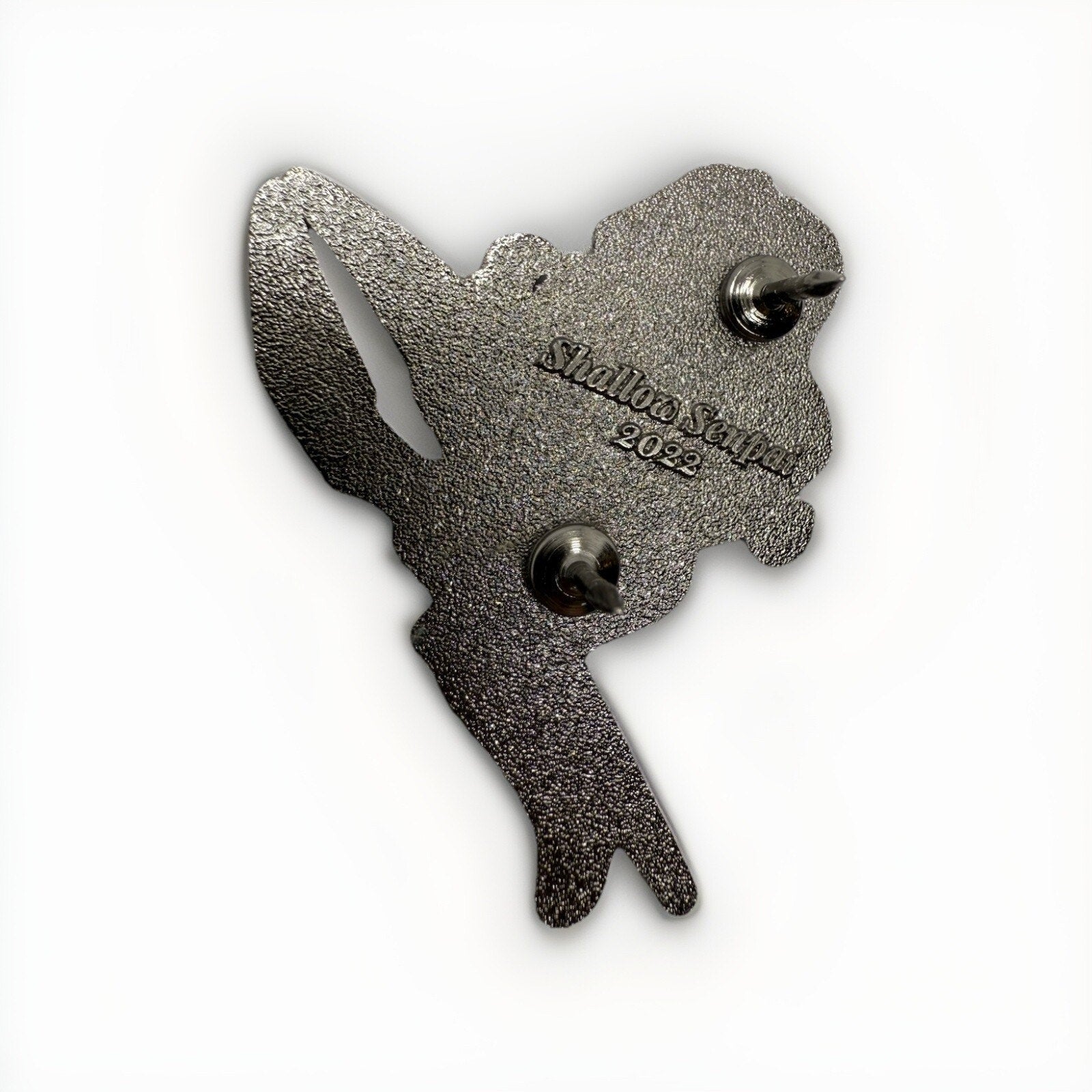 Misato Glitter Enamel Pin – Neon Genesis Evangelion, Spear of Longinus, Sega Suit - thriftgoblin