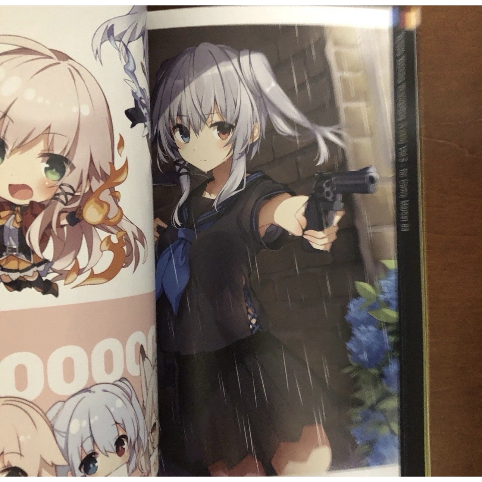 Mishima Kurone Lush Vol.2 Art Book Illustration Comic Market 94 ShiroPro A4 - thriftgoblin