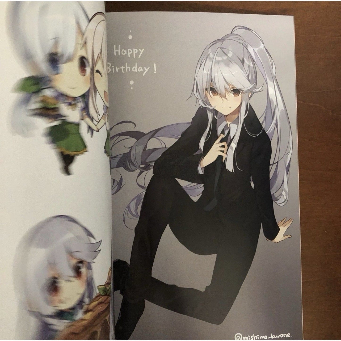 Mishima Kurone Lush Vol.2 Art Book Illustration Comic Market 94 ShiroPro A4 - thriftgoblin