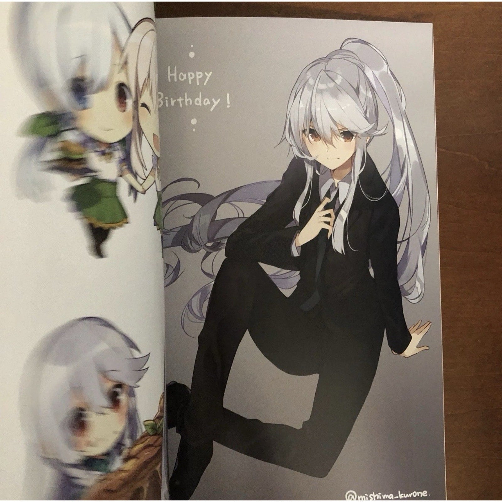 Mishima Kurone Lush Vol.2 Art Book Illustration Comic Market 94 ShiroPro A4 - thriftgoblin