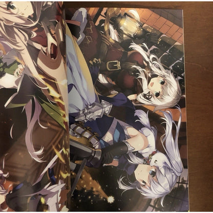 Mishima Kurone Lush Vol.2 Art Book Illustration Comic Market 94 ShiroPro A4 - thriftgoblin