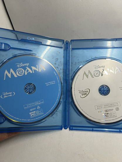 Moana |2016| Disney. Blu - Ray + DVD Combo Set - No Digital - thriftgoblin