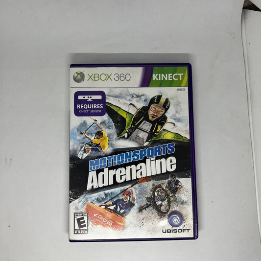 Motionsports: Adrenaline - Xbox 360 Disc, Case, And Manual - thriftgoblin