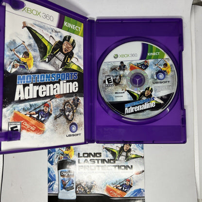 Motionsports: Adrenaline - Xbox 360 Disc, Case, And Manual - thriftgoblin