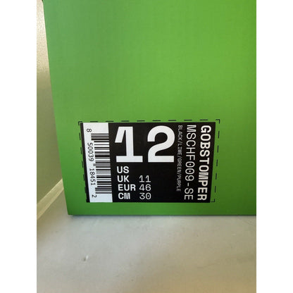 MSCHF Gobstomper Black Lime Green Purple Size 12 NIB Extra Laces & Keychain - thriftgoblin