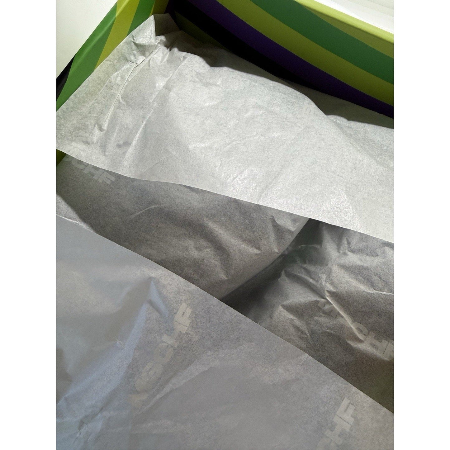 MSCHF Gobstomper Black Lime Green Purple Size 12 NIB Extra Laces & Keychain - thriftgoblin