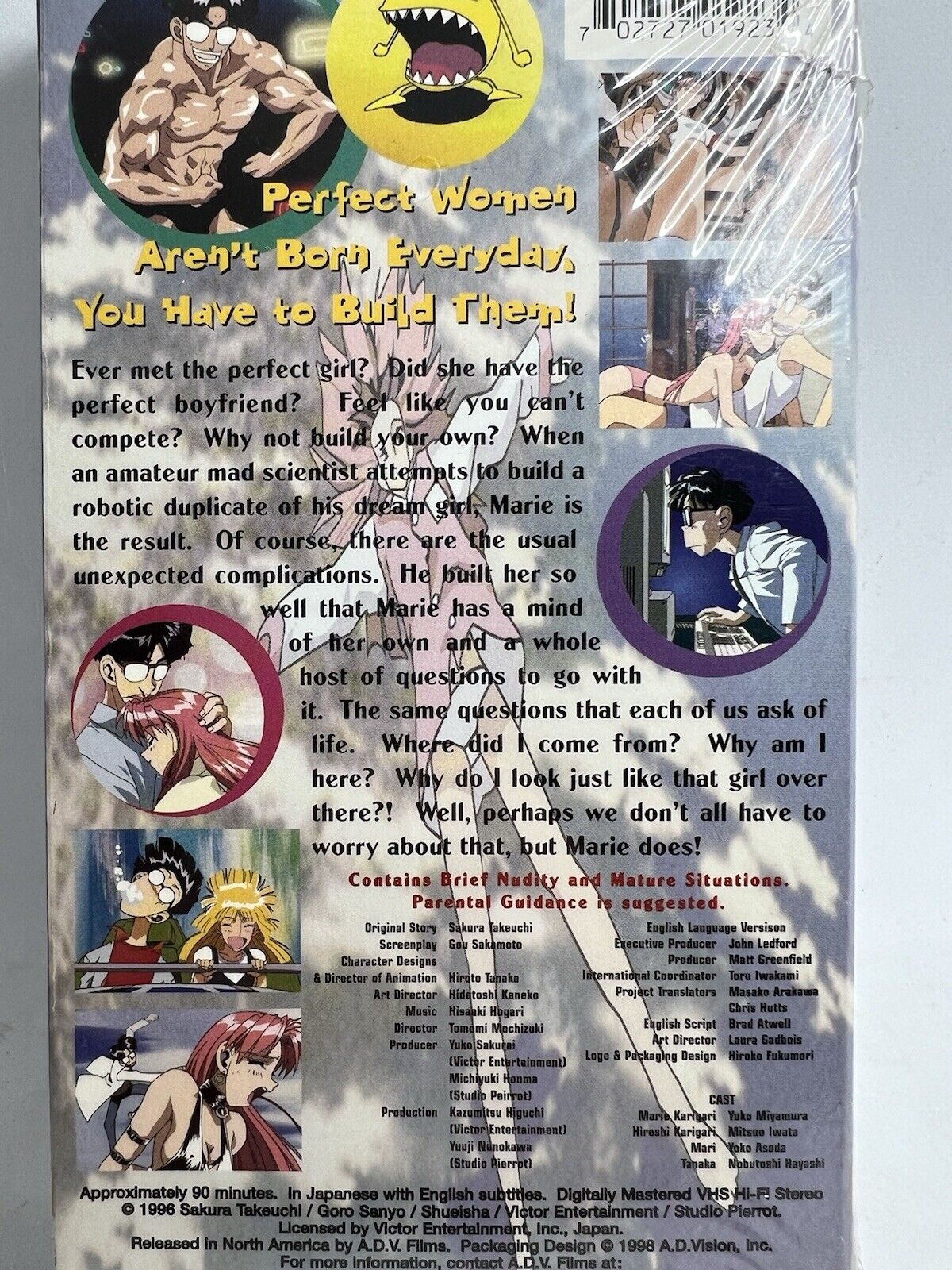 My Dear Marie VHS (1998) Vintage Anime Collectible - Romantic Sci - Fi Classic ADV - thriftgoblin
