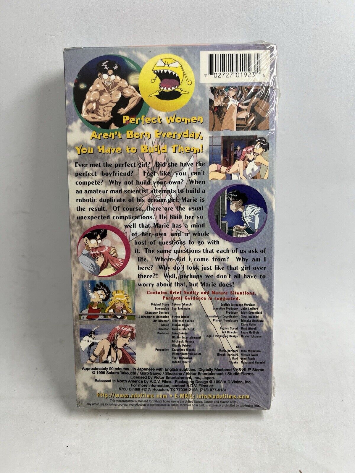 My Dear Marie VHS (1998) Vintage Anime Collectible - Romantic Sci - Fi Classic ADV - thriftgoblin