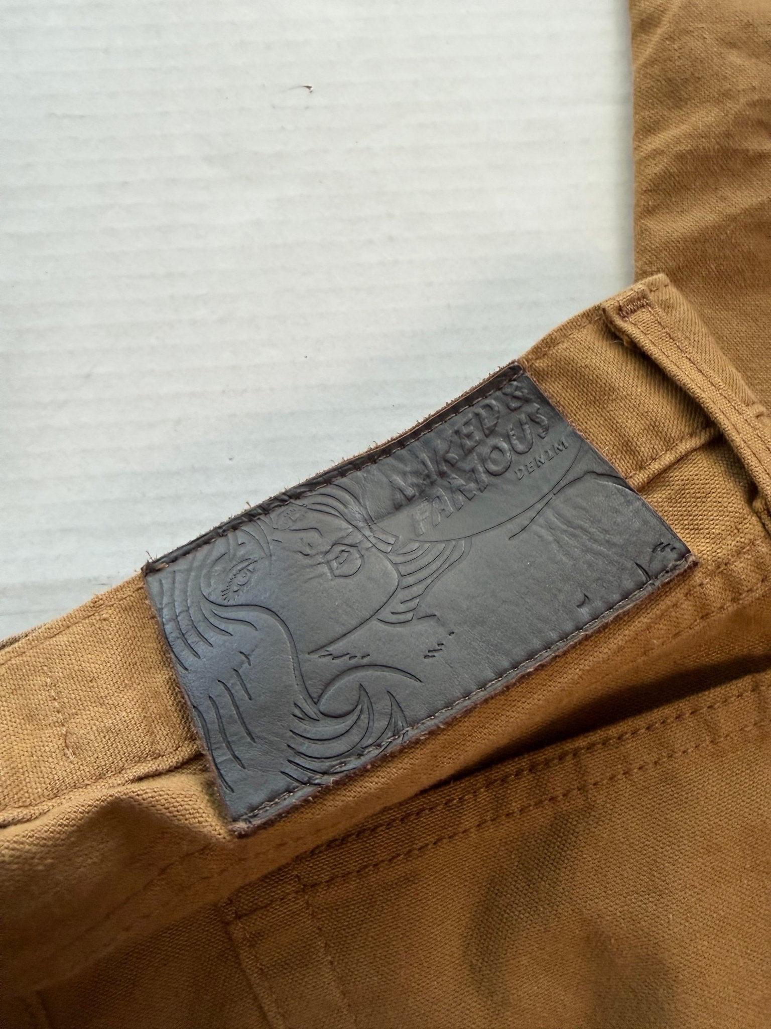 Naked & Famous True Guy Duck Canvas Selvedge Denim W30 10oz Japan Made Canada - thriftgoblinDenim