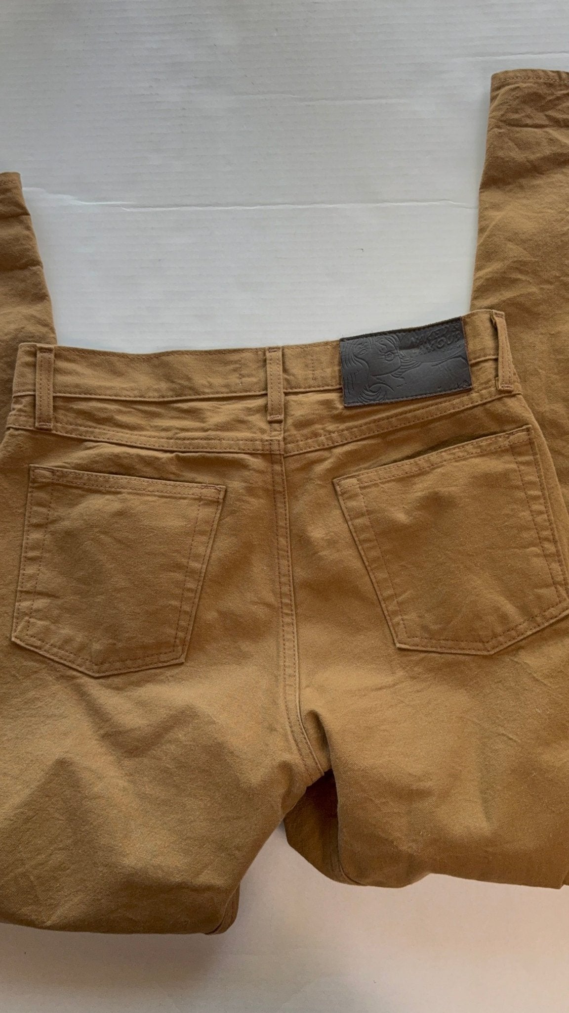 Naked & Famous True Guy Duck Canvas Selvedge Denim W30 10oz Japan Made Canada - thriftgoblinDenim