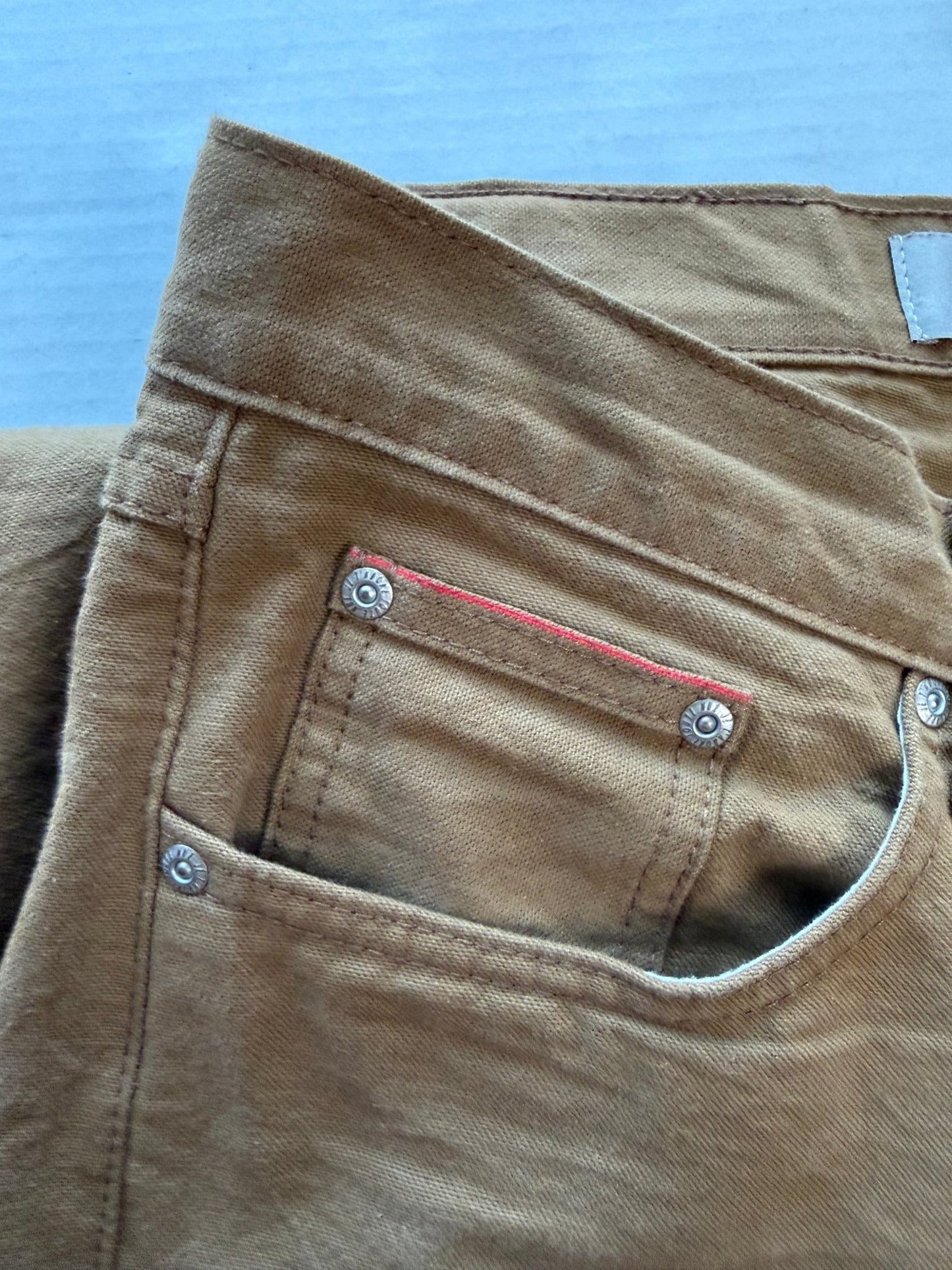 Naked & Famous True Guy Duck Canvas Selvedge Denim W30 10oz Japan Made Canada - thriftgoblinDenim