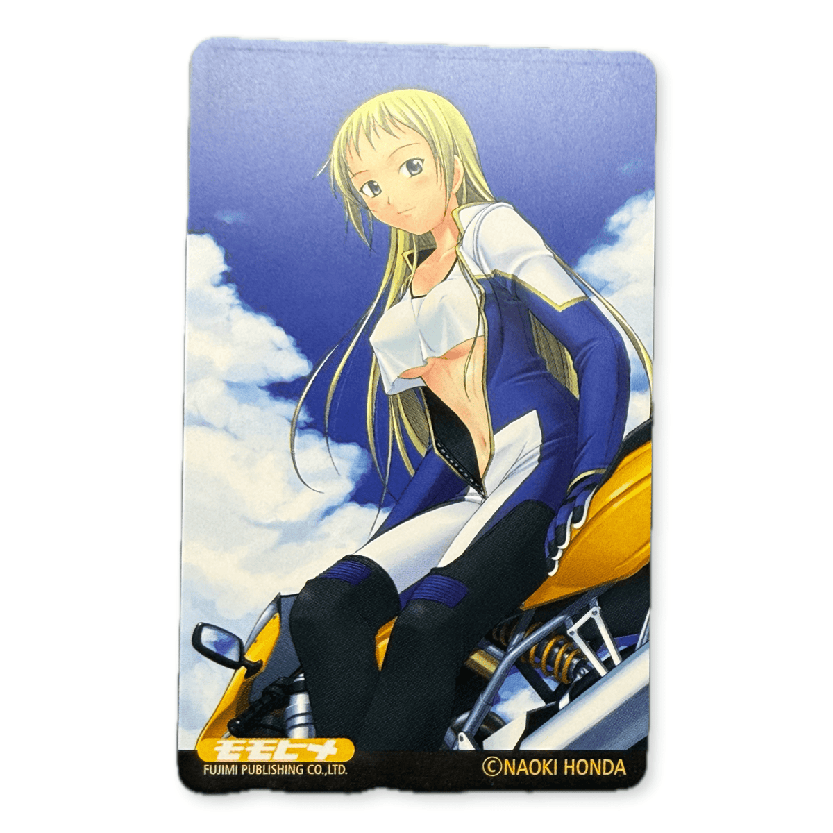 Naoki Honda Motorcycle Girl Fujimi Unused Japanese Telephone Card (Teleca) - Thrift GoblinTelephone Card