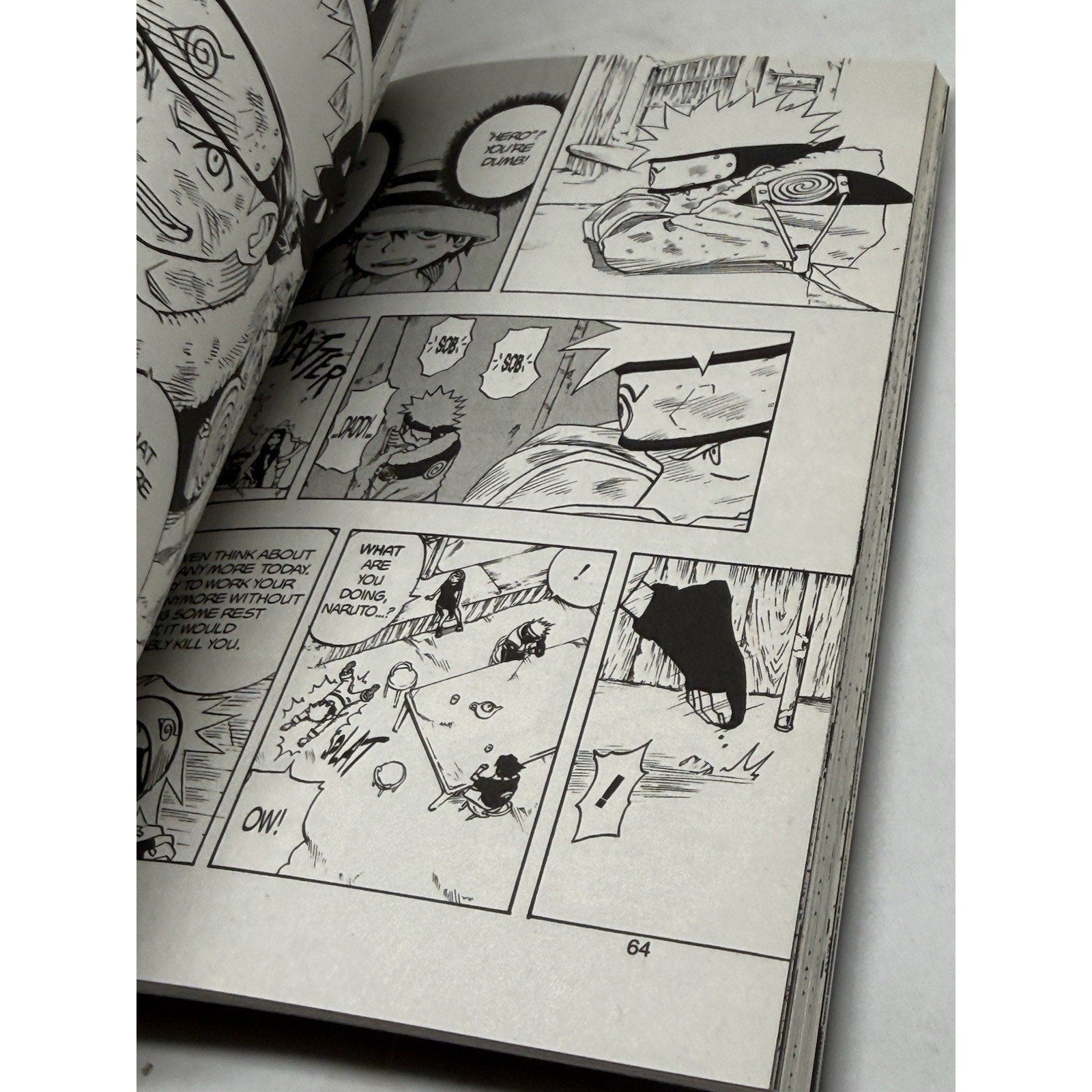 Naruto Vol 3 Manga Masashi Kishimoto Shonen Jump Graphic Novel Kakashi 2003 - thriftgoblin