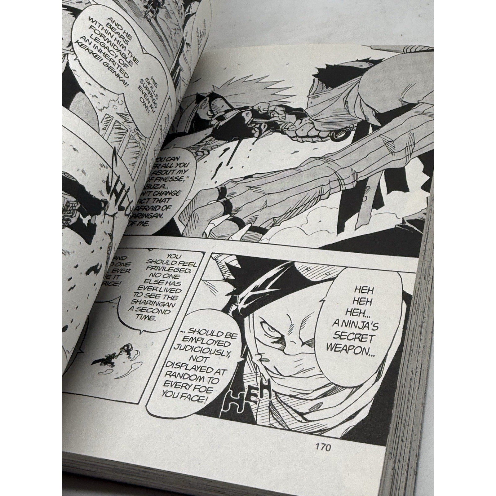 Naruto Vol 3 Manga Masashi Kishimoto Shonen Jump Graphic Novel Kakashi 2003 - thriftgoblin