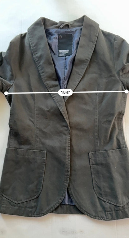 Neighborhood Daylight C-JKT Shawl Collar Cotton Blazer Jacket Charcoal Size S Japan - Thrift GoblinJacket