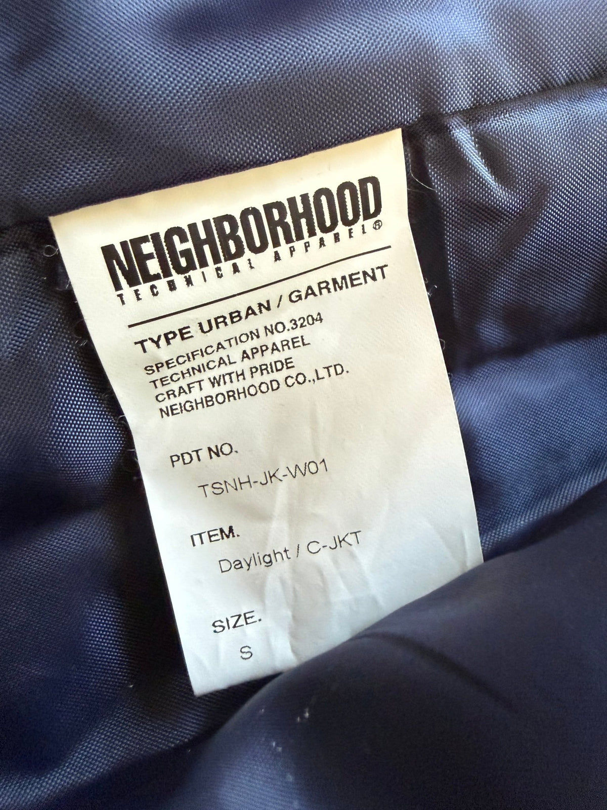 Neighborhood Daylight C-JKT Shawl Collar Cotton Blazer Jacket Charcoal Size S Japan - Thrift GoblinJacket