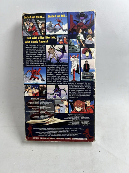 Neon Genesis Evangelion 0:4 (VHS 1996, Japanese, English Subbed) Anime ADV Films - thriftgoblin