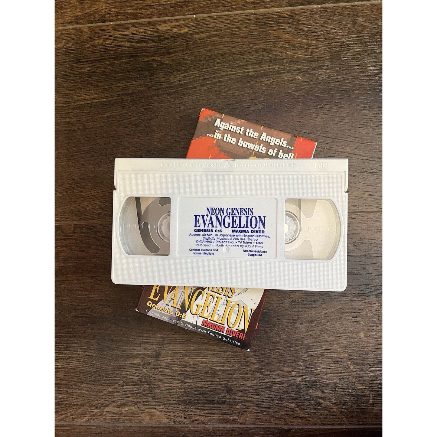 Neon Genesis Evangelion; Genesis 0:5 Magma Diver! - VHS, 1997. Asuka. Rei. TV - thriftgoblin