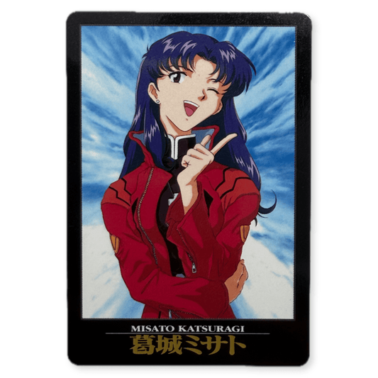 Neon Genesis Evangelion Misato Katsuragi Card No.31 1996 - thriftgoblinTrading Card