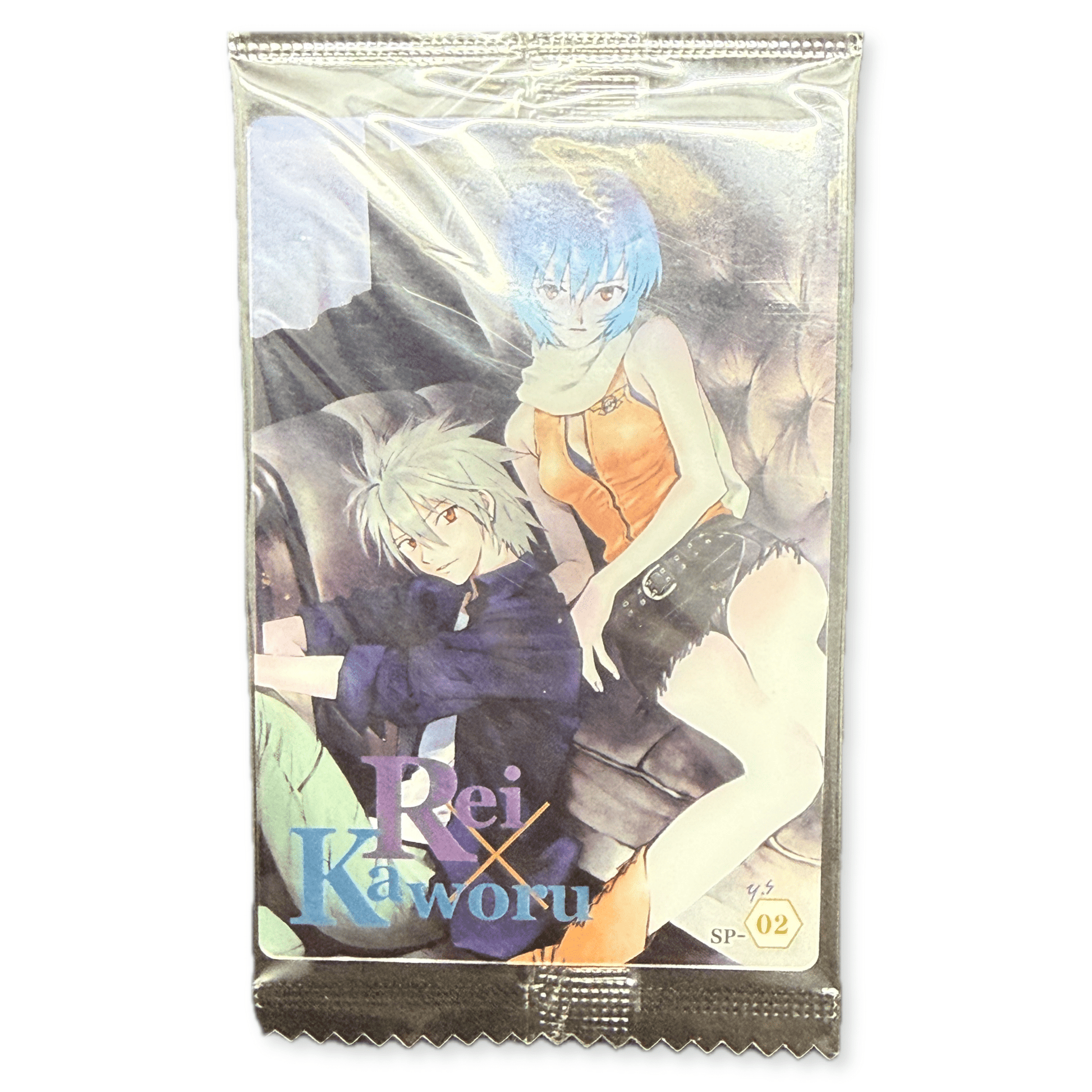 Neon Genesis Evangelion Rei x Kaworu Fan Character Card SP-02 - thriftgoblinTrading Card