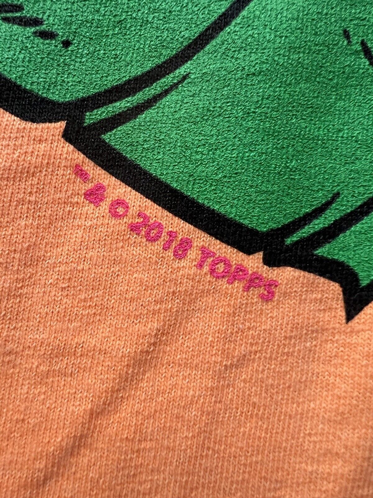 NEW Mars Attacks Santa Cruz 2018 Orange Graphic SS Shirt LARGE Topps Skate Alien - thriftgoblin