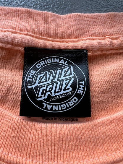 NEW Mars Attacks Santa Cruz 2018 Orange Graphic SS Shirt LARGE Topps Skate Alien - thriftgoblin