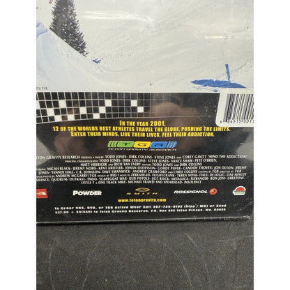NEW Mind the Addiction: 16MM Ski & Snowboard Film (DVD, 2001) Teton SEALED, NIB - thriftgoblin