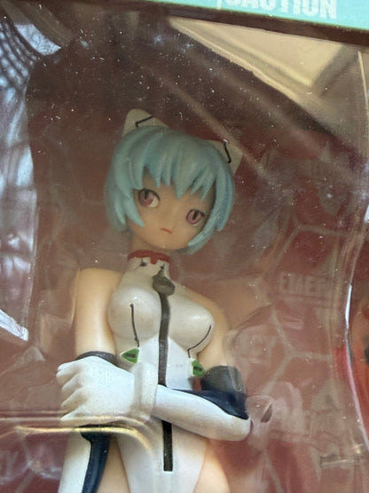 NGE Ayanami Rei Asuka Langley grimrock! Mix Edition Kaiyodo Figure Set NIB 2003 - thriftgoblinFigure