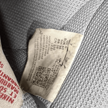 Nike Air Force 1 2007 grey/university red/white - thriftgoblin