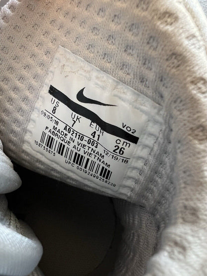 Nike Air Max 720 Saturn Shoes Men's Size 8 Platinum White Sneakers AO2110 - 003 - thriftgoblin