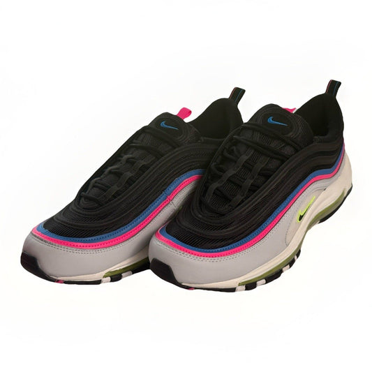 Nike Air Max 97 Pure Platinum Black White DZ4392 - 001 Size 11.5 OG Box Pink Volt - thriftgoblin