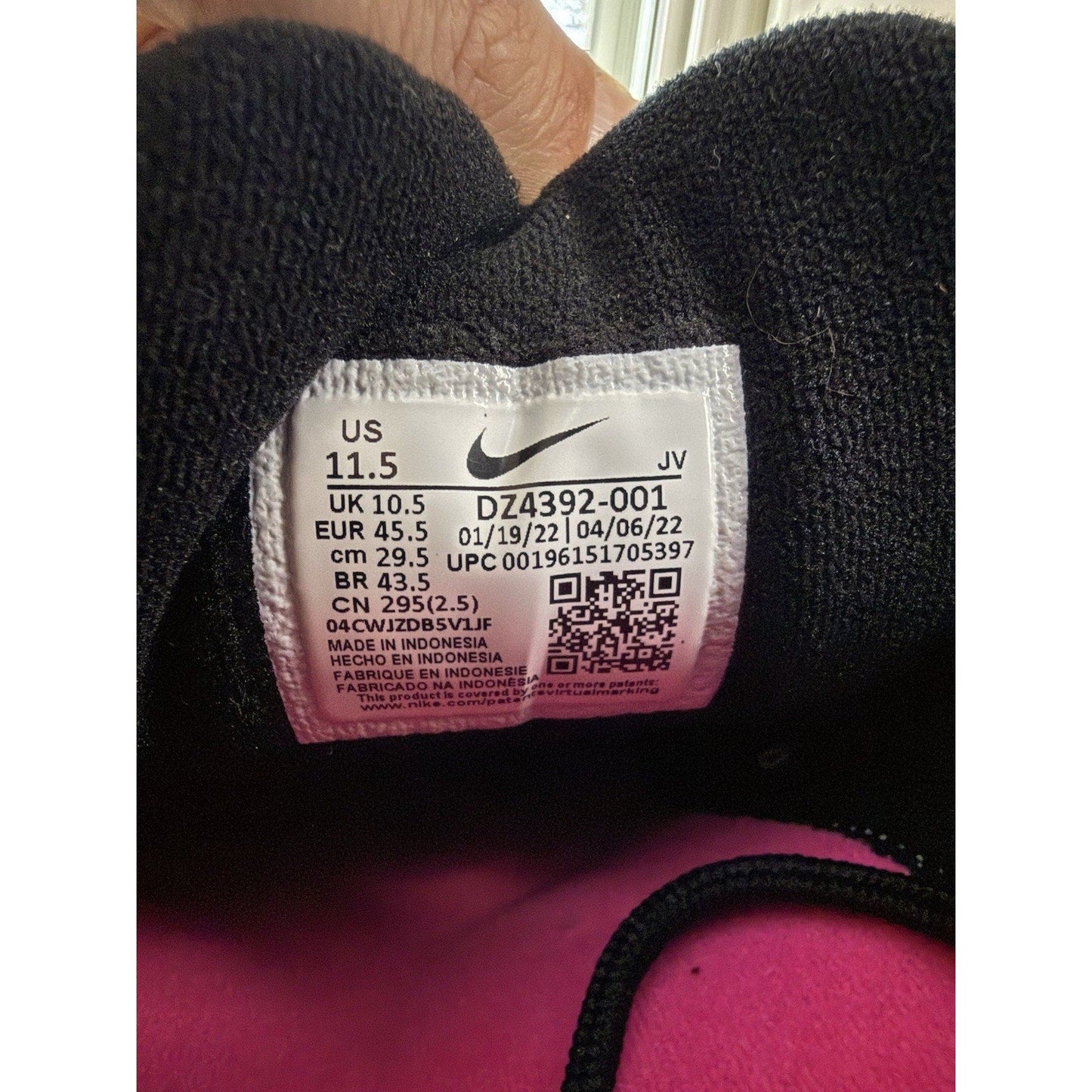 Nike Air Max 97 Pure Platinum Black White DZ4392 - 001 Size 11.5 OG Box Pink Volt - thriftgoblin