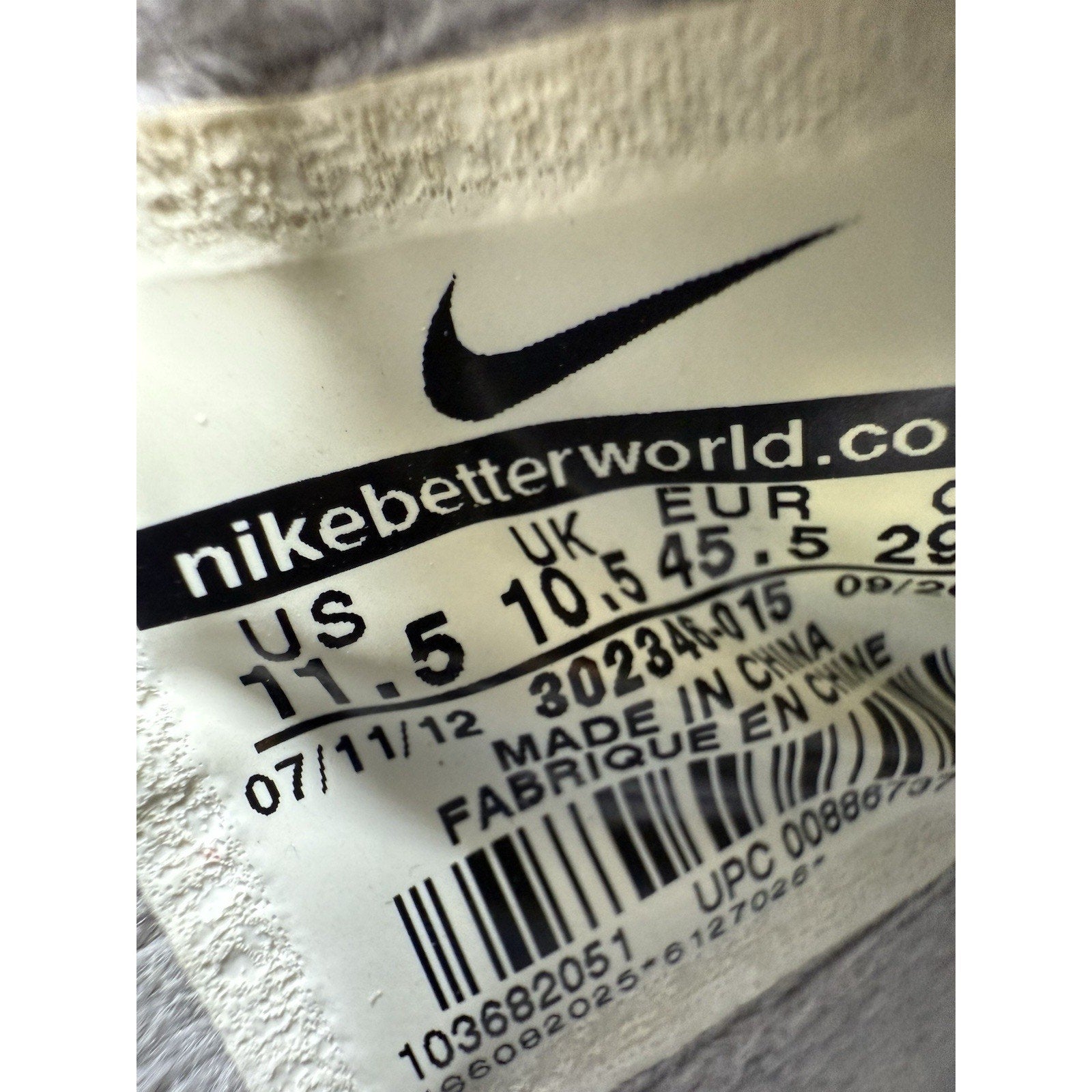 Nike Air Trainer SC High 30234 - 071 Men’s Size 11.5 Bo Jackson Grey Blue White - thriftgoblin