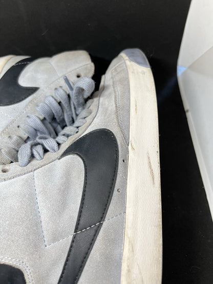 Nike SB Blazer Suede Baby Blue Gray High Size Womens Sneaker HiTop - thriftgoblin