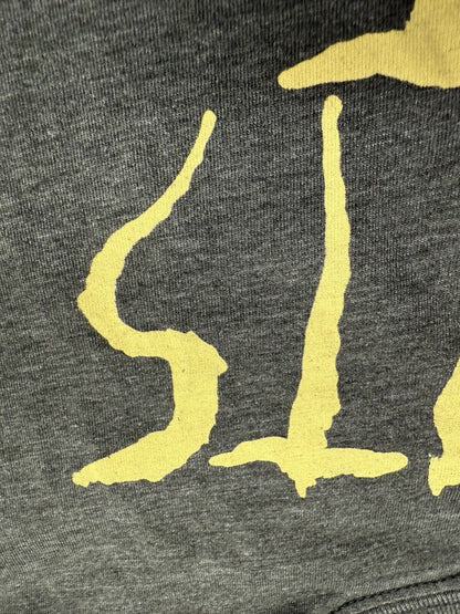 Nike SB x Neckface TShirt Men Medium Grey Lights Out Worldwide Logo Graffiti Art - thriftgoblin