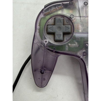 Nintendo 64 Atomic Purple Controller OEM N64 Tested Authentic N64 Retro Orignal - thriftgoblin