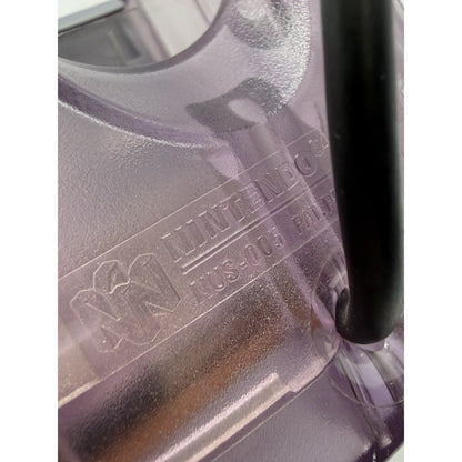 Nintendo 64 Atomic Purple Controller OEM N64 Tested Authentic N64 Retro Orignal - thriftgoblin