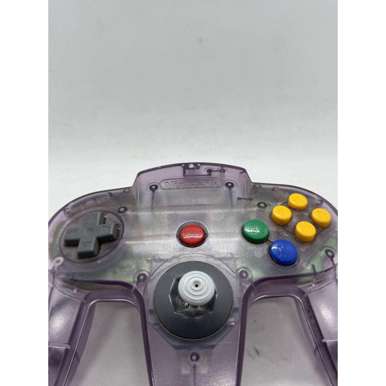 Nintendo 64 Atomic Purple Controller OEM N64 Tested Authentic N64 Retro Orignal - thriftgoblin