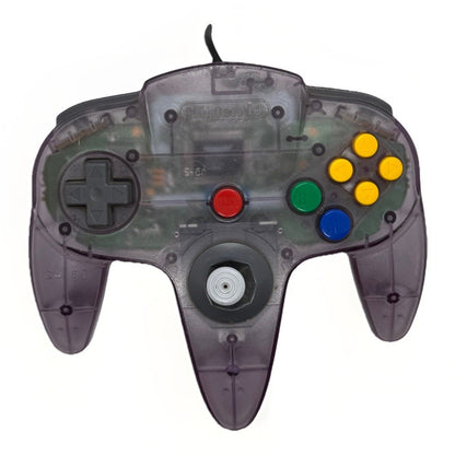 Nintendo 64 Atomic Purple Controller OEM N64 Tested Authentic N64 Retro Orignal - thriftgoblin