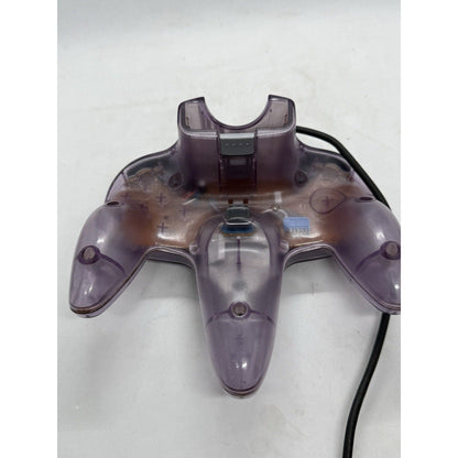 Nintendo 64 Atomic Purple Controller OEM N64 Tested Authentic N64 Retro Orignal - thriftgoblin