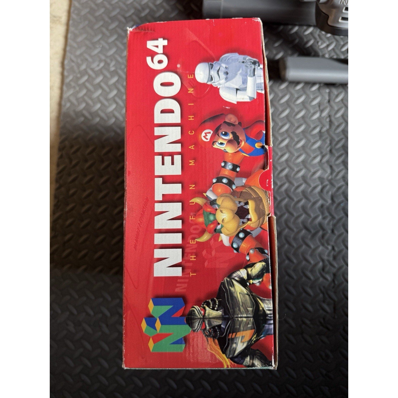 Nintendo 64 Console Box Only NUS S HB - USA - 1 Original 1996 Insert Manual Vintage - thriftgoblin