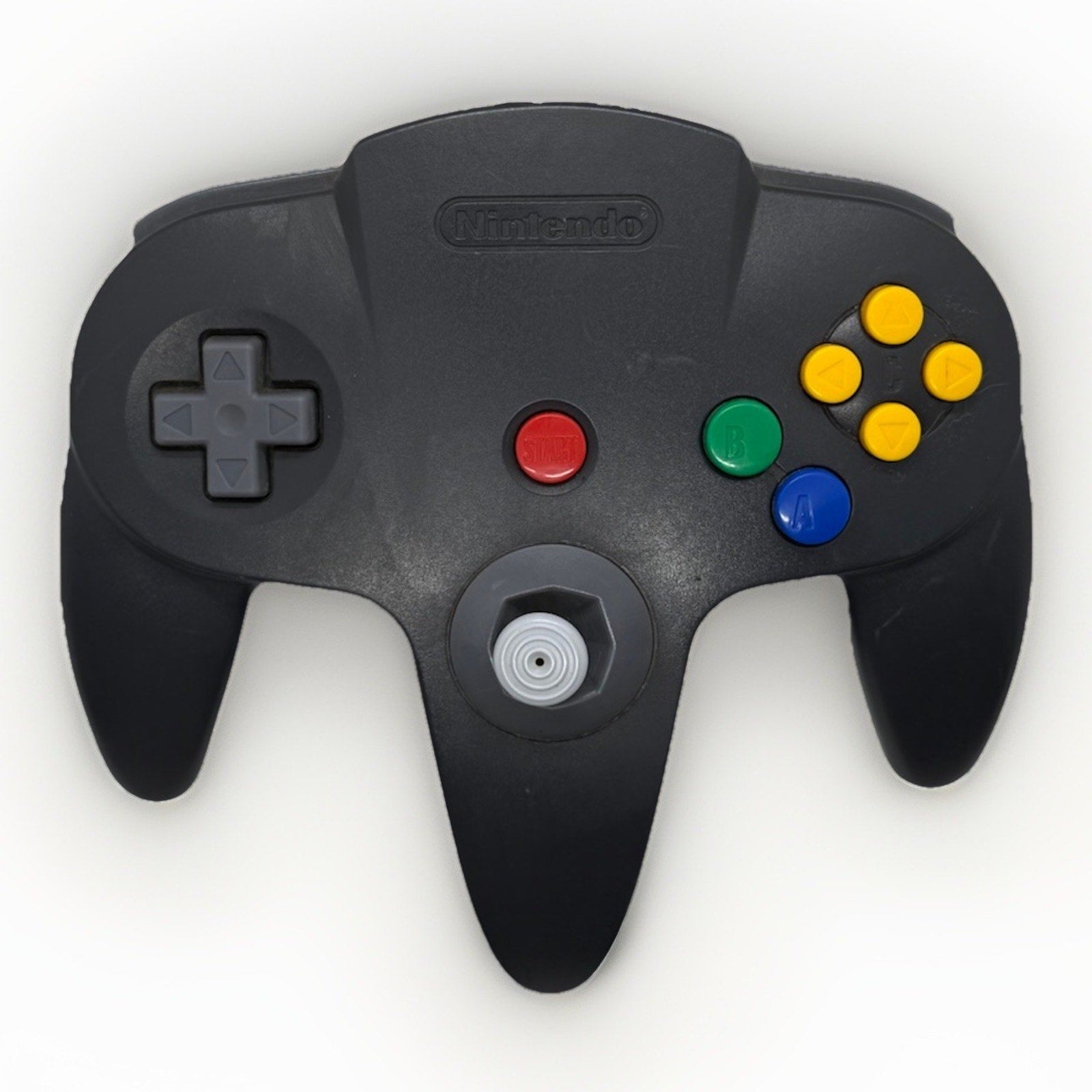 Nintendo 64 Gray Controller NUS - 005 Original OEM Authentic Tested Works N64 - thriftgoblin