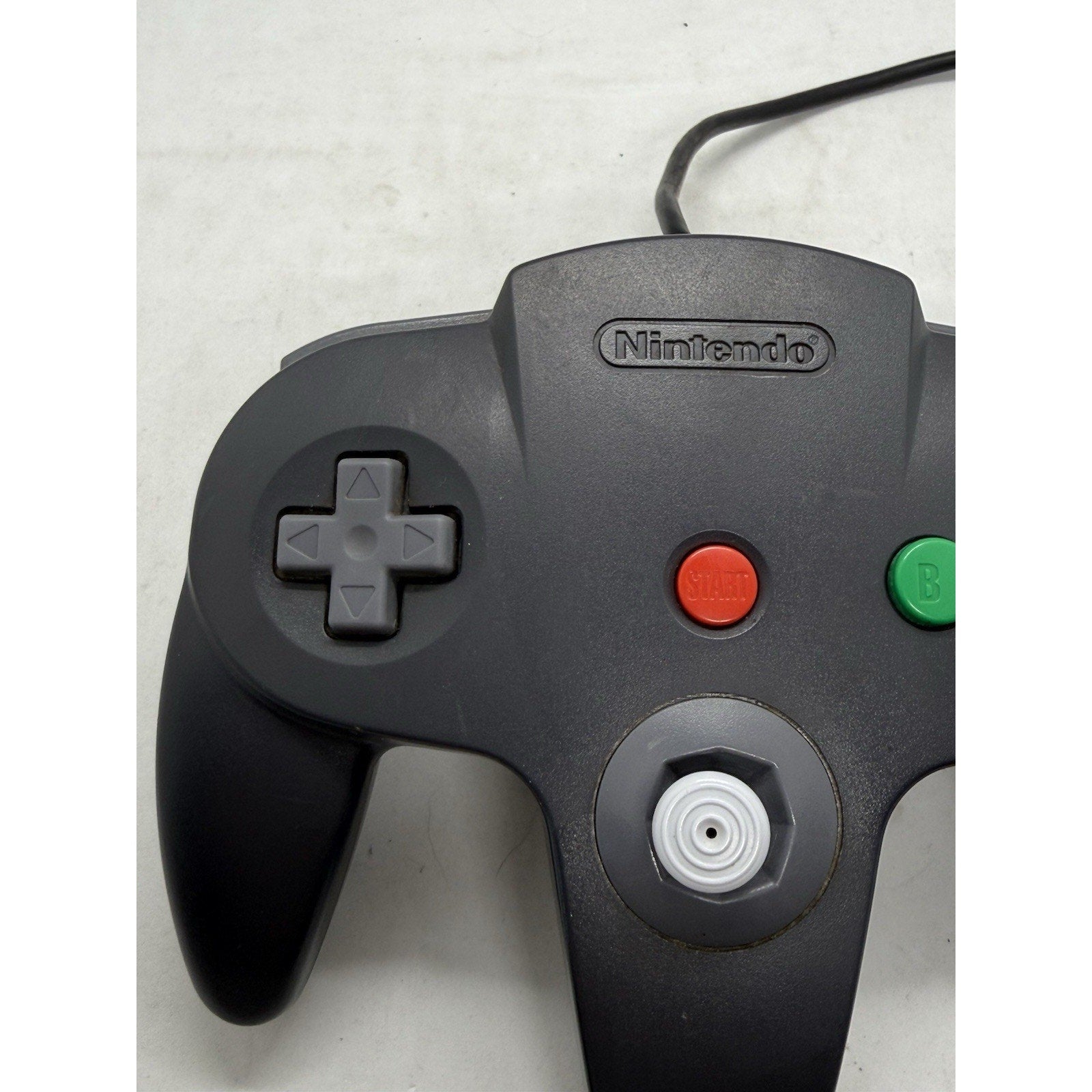 Nintendo 64 Gray Controller NUS - 005 Original OEM Authentic Tested Works N64 - thriftgoblin