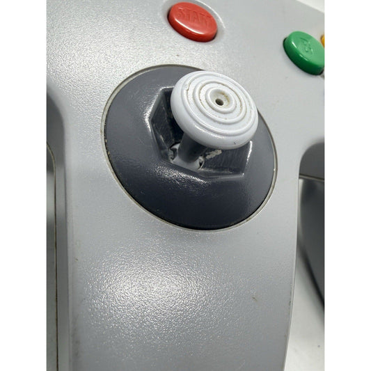 Nintendo 64 Gray Controller NUS - 005 Original OEM Authentic Tested Works N64 - thriftgoblin