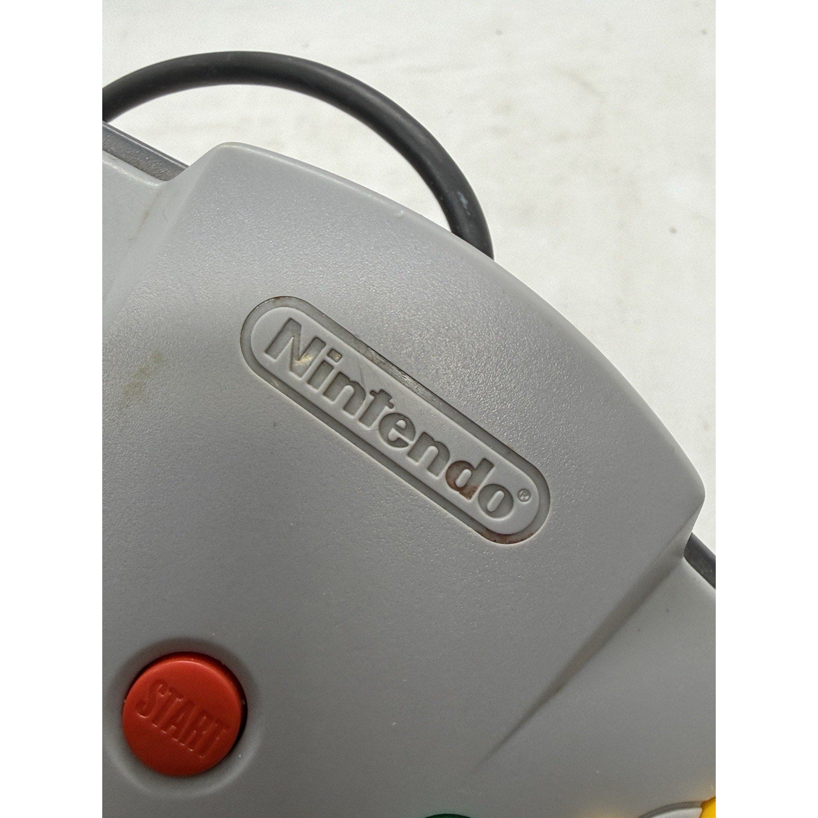 Nintendo 64 Gray Controller NUS - 005 Original OEM Authentic Tested Works N64 - thriftgoblin