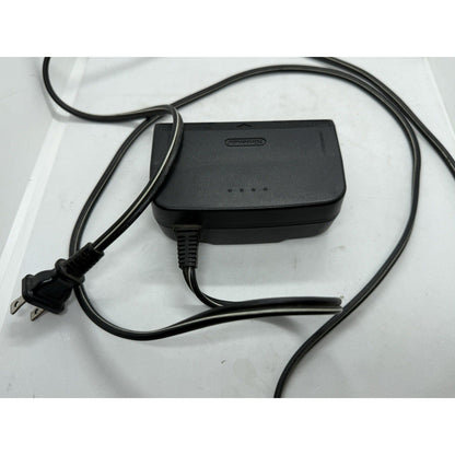 Nintendo 64 N64 Console Black w/ Power Supply & AV Cables Model NUS - 001 Tested - thriftgoblin