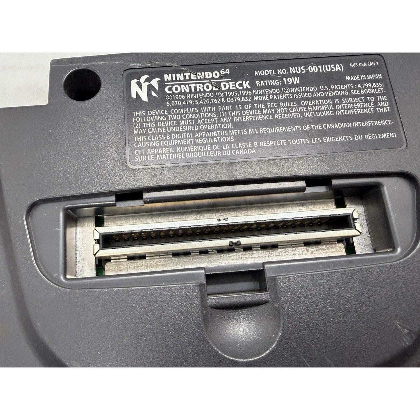 Nintendo 64 N64 Console Black w/ Power Supply & AV Cables Model NUS - 001 Tested - thriftgoblin