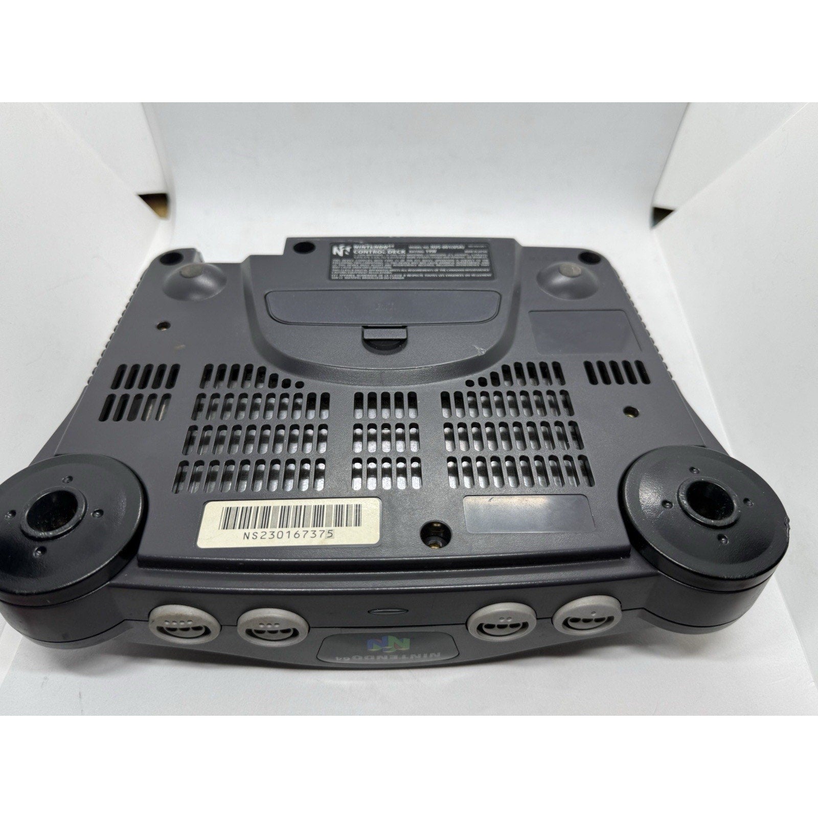 Nintendo 64 N64 Console Black w/ Power Supply & AV Cables Model NUS - 001 Tested - thriftgoblin